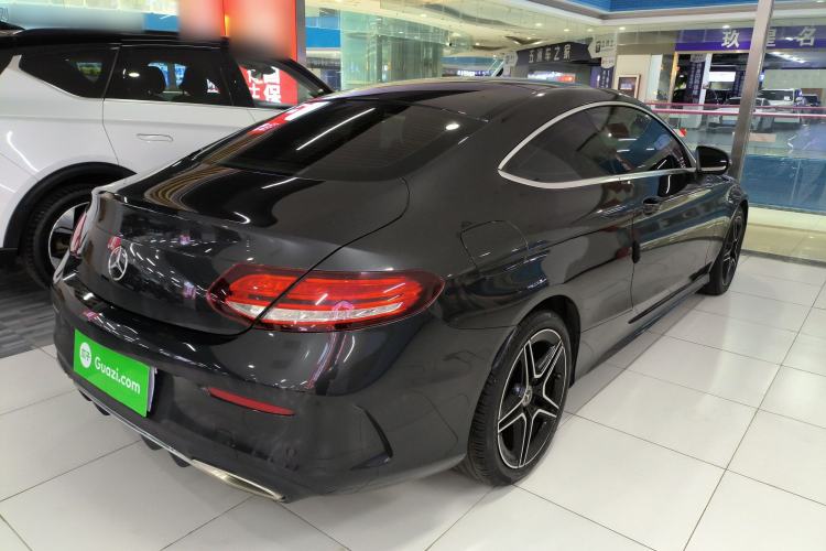 Used Mercedes-Benz C-Class 2021 C 260 Coupe Rear Right 45 Deg