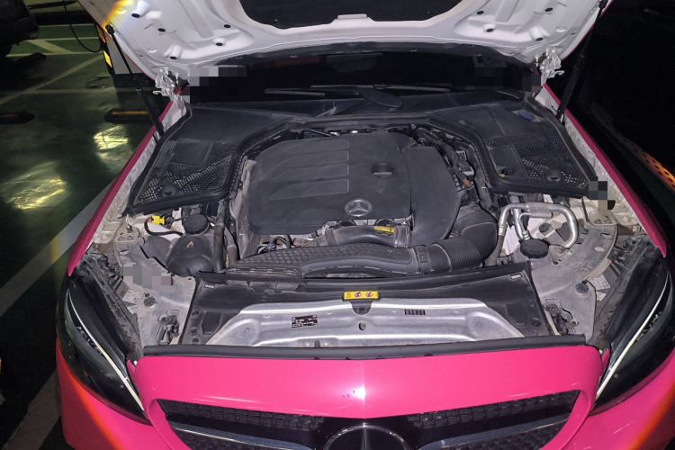 Used Mercedes-Benz C-Class 2021 C 260 Star Edition Engine Bay