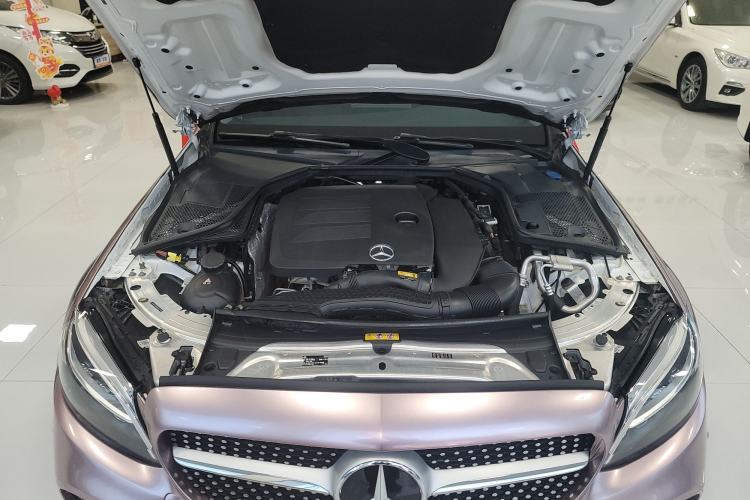 Used Mercedes-Benz C-Class 2021 C 200 L Fashion Edition Sport Version Engine Bay