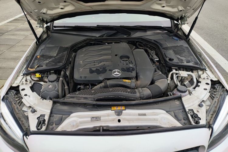 Used Mercedes-Benz C-Class 2021 C 260 L Sport Edition Star Collection Engine Bay
