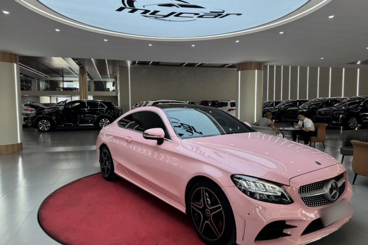 Used Mercedes-Benz C-Class 2021 C 260 Coupe Exterior 3