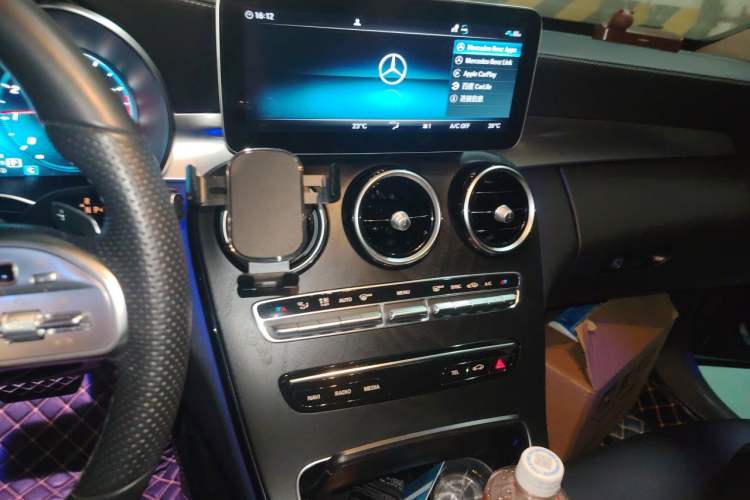 Used Mercedes-Benz C-Class 2021 C 200 L Dynamic Sport Edition Audio And AC Panel