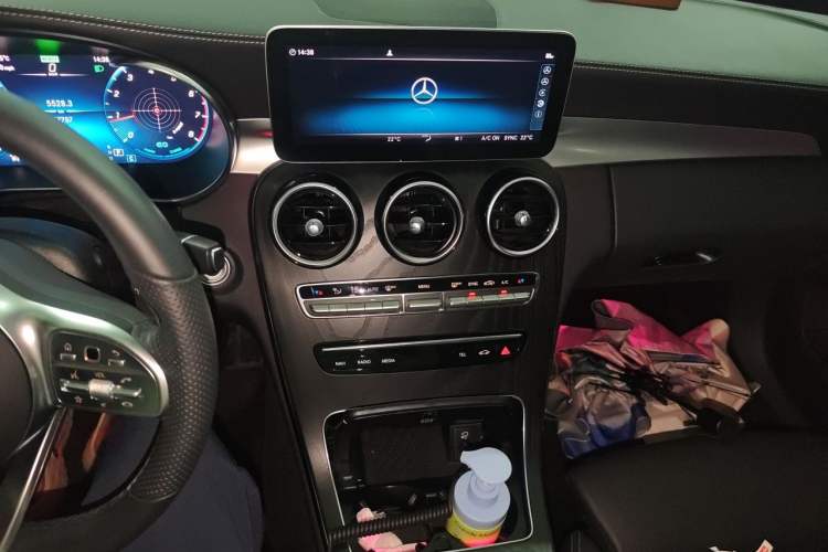 Used Mercedes-Benz C-Class 2021 C 260 L Sport Edition Audio And AC Panel
