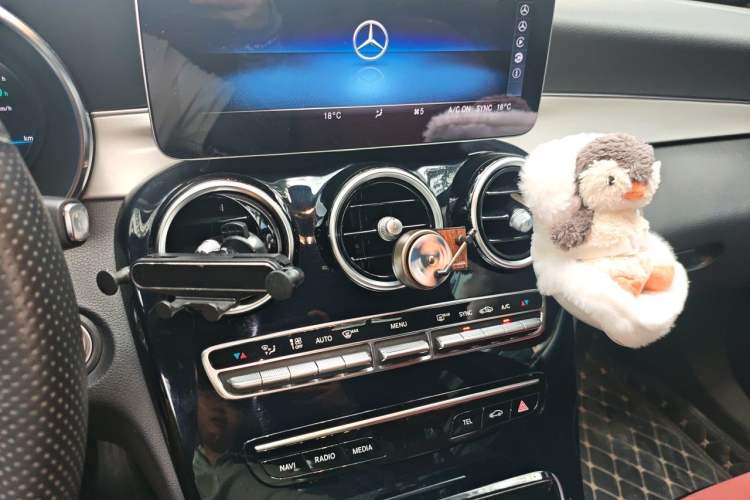 Used Mercedes-Benz C-Class 2021 C 260 Star Edition Audio And AC Panel