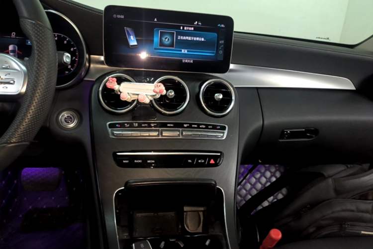 Used Mercedes-Benz C-Class 2021 C 200 L Fashion Edition Sport Version Audio And AC Panel