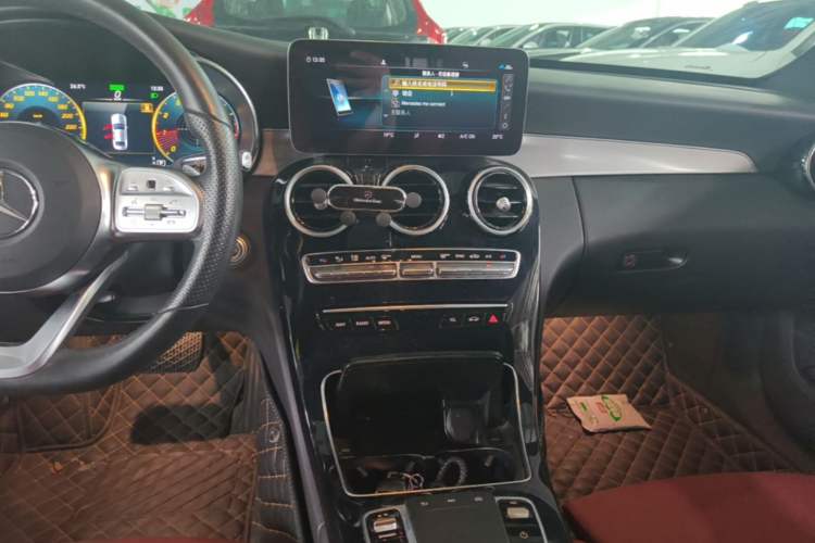 Used Mercedes-Benz C-Class 2021 C 260 Star Edition Audio And AC Panel