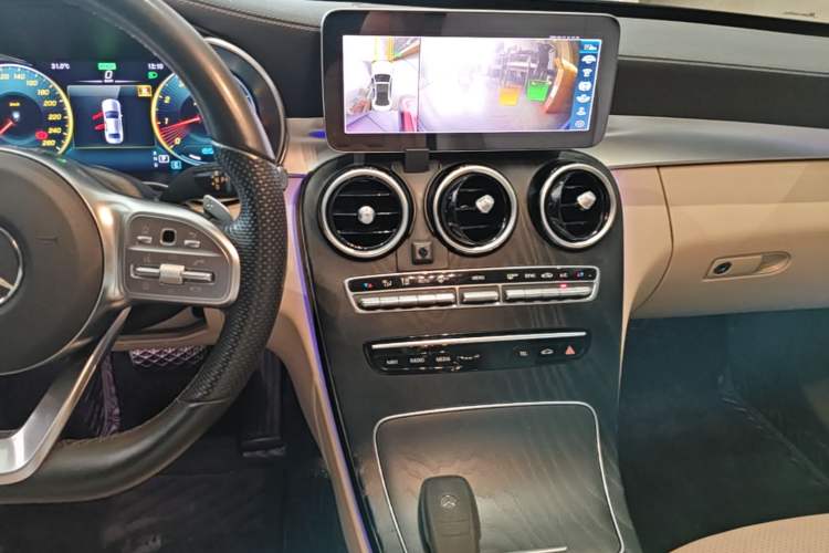 Used Mercedes-Benz C-Class 2021 C 260 L Sport Edition Audio And AC Panel