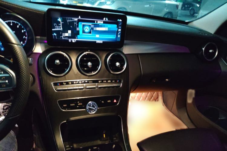 Used Mercedes-Benz C-Class 2021 C 260 L Sport Edition Star Collection Audio And AC Panel