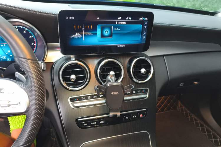 Used Mercedes-Benz C-Class 2021 C 200 L Fashion Edition Sport Version Audio And AC Panel