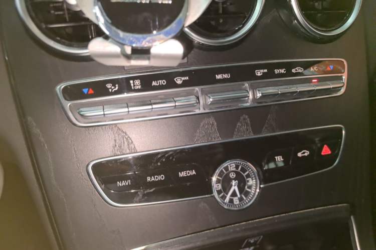 Used Mercedes-Benz C-Class 2021 C 260 L Sport Edition Star Collection Audio And AC Panel
