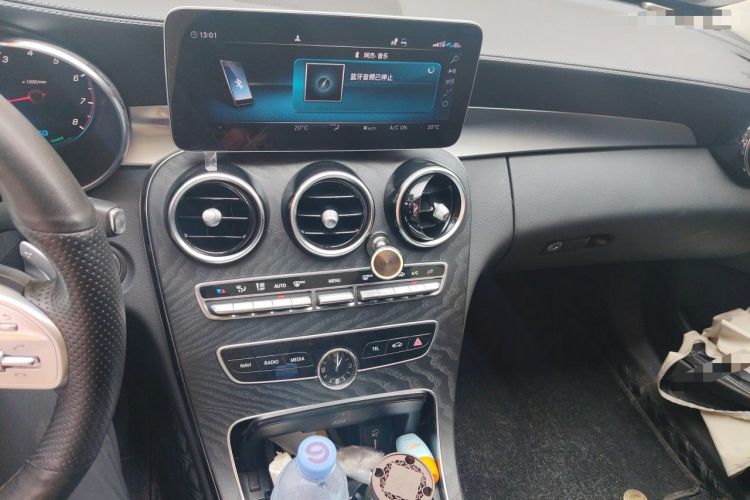 Used Mercedes-Benz C-Class 2021 C 260 L Sport Edition Star Collection Audio And AC Panel
