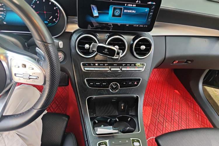 Used Mercedes-Benz C-Class 2021 C 260 L Sport Edition Star Collection Audio And AC Panel