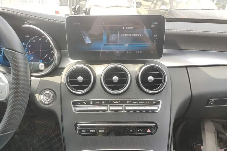 Used Mercedes-Benz C-Class 2021 C 260 L Sport Edition Audio And AC Panel