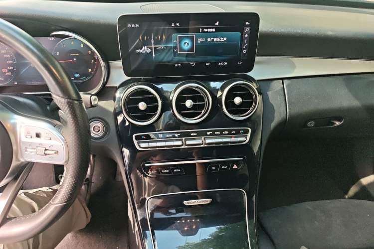 Used Mercedes-Benz C-Class 2021 C 260 Star Edition Audio And AC Panel