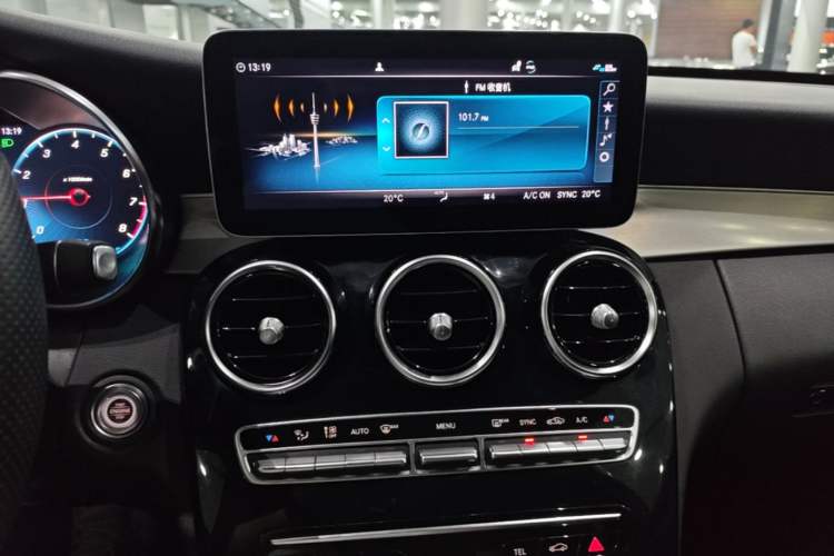 Used Mercedes-Benz C-Class 2021 C 260 Star Edition Audio And AC Panel