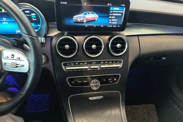 Used Mercedes-Benz C-Class 2021 C 260 L Sport Edition Star Collection Audio And AC Panel