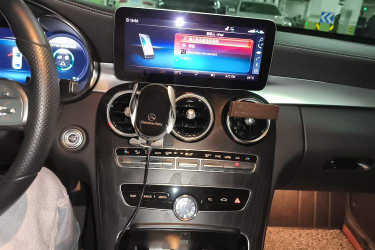Used Mercedes-Benz C-Class 2021 C 260 L Sport Edition Star Collection Audio And AC Panel