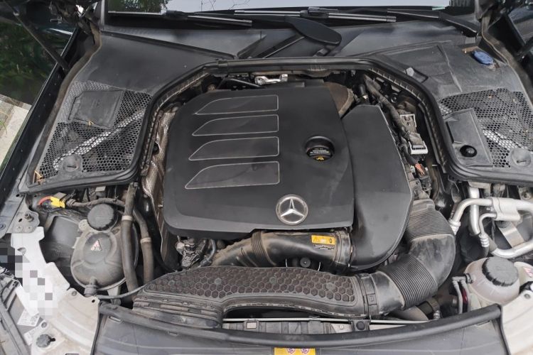 Used Mercedes-Benz C-Class 2021 C 260 L Sport Edition Star Collection Engine Bay