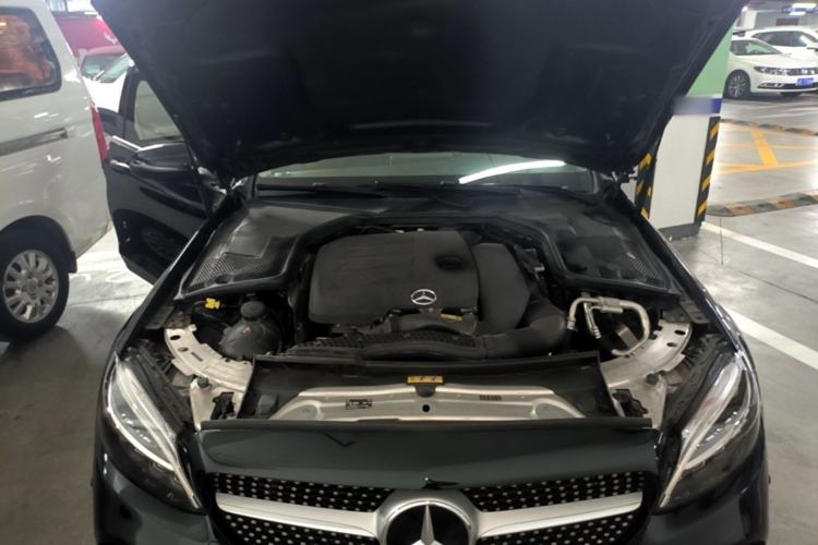 Used Mercedes-Benz C-Class 2021 C 200 L Fashion Edition Sport Version Engine Bay