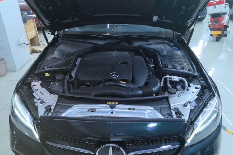 Used Mercedes-Benz C-Class 2021 C 260 L Sport Edition Star Collection Engine Bay