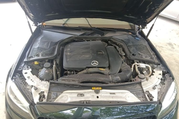 Used Mercedes-Benz C-Class 2021 C 260 L Sport Edition Star Collection Engine Bay