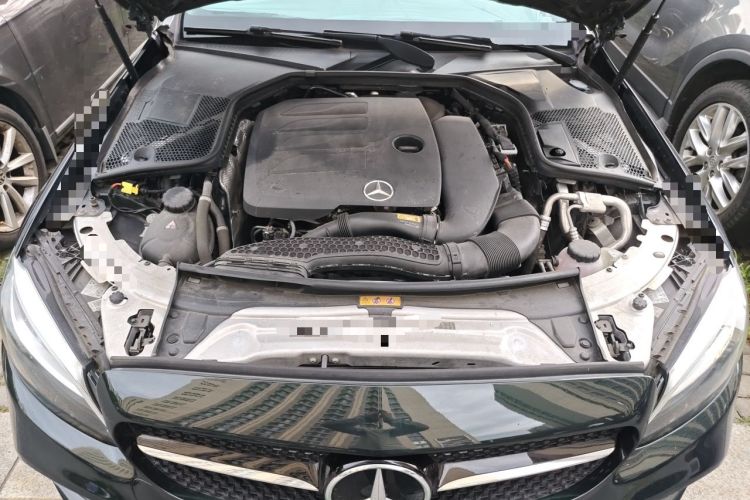 Used Mercedes-Benz C-Class 2021 C 260 L Sport Edition Star Collection Engine Bay