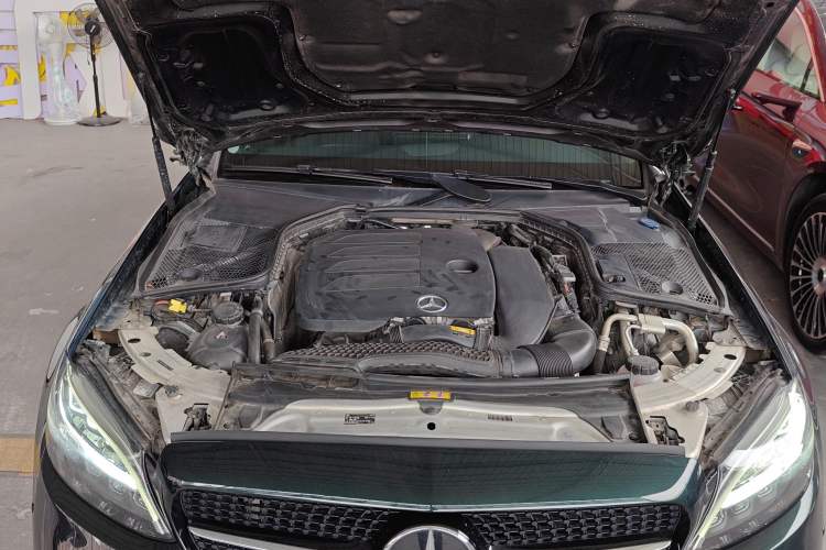 Used Mercedes-Benz C-Class 2021 C 260 L Sport Edition Star Collection Engine Bay