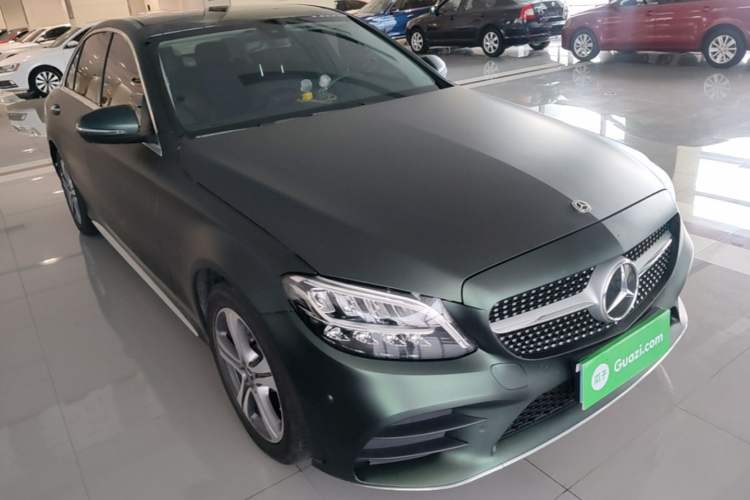 Used Mercedes-Benz C-Class 2021 C 260 L Sport Edition Front Right 45 Deg