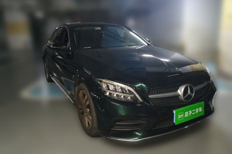 Used Mercedes-Benz C-Class 2021 C 200 L Fashion Edition Sport Version Front Right 45 Deg