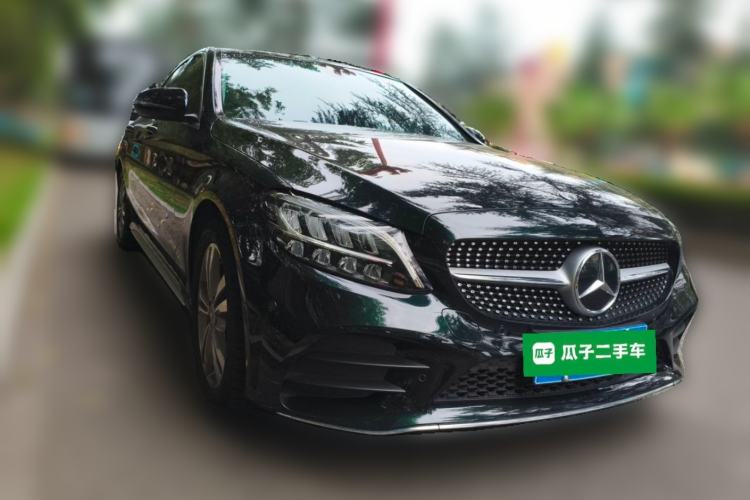 Used Mercedes-Benz C-Class 2021 C 200 L Fashion Edition Sport Version Front Right 45 Deg