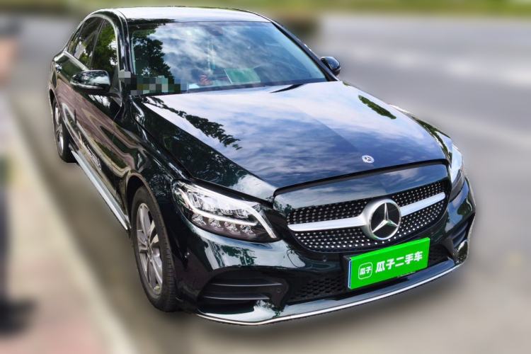 Used Mercedes-Benz C-Class 2021 C 200 L Fashion Edition Sport Version Front Right 45 Deg