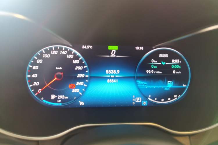 Used Mercedes-Benz C-Class 2021 C 260 L Sport Edition Instrument Cluster