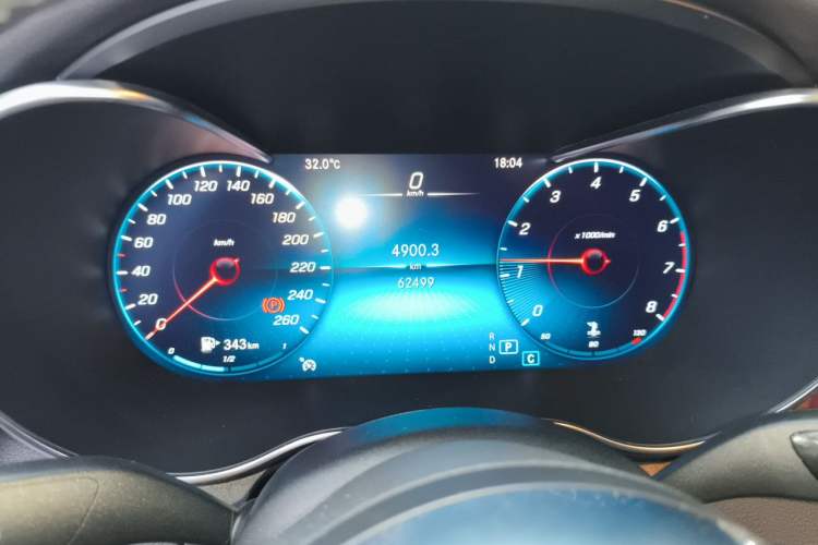 Used Mercedes-Benz C-Class 2021 C 200 L Fashion Edition Sport Version Instrument Cluster