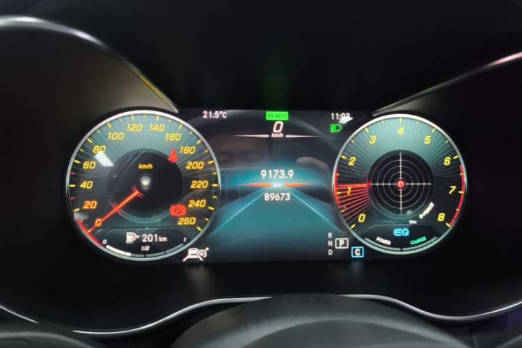 Used Mercedes-Benz C-Class 2021 C 260 L Sport Edition Star Collection Instrument Cluster