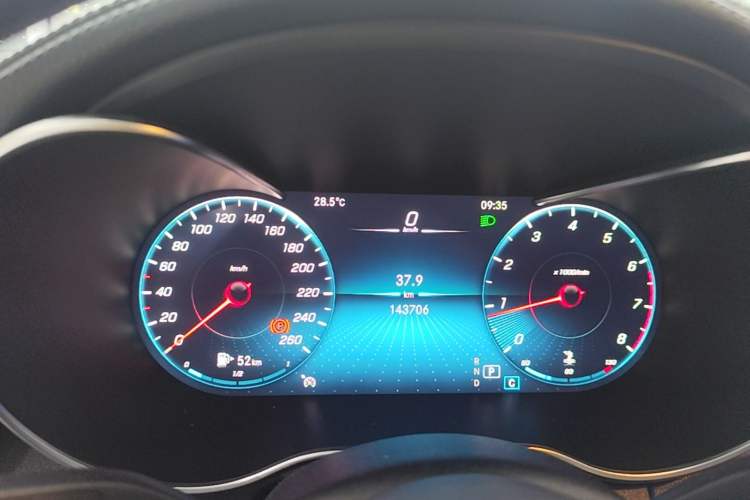 Used Mercedes-Benz C-Class 2021 C 200 L Fashion Edition Sport Version Instrument Cluster