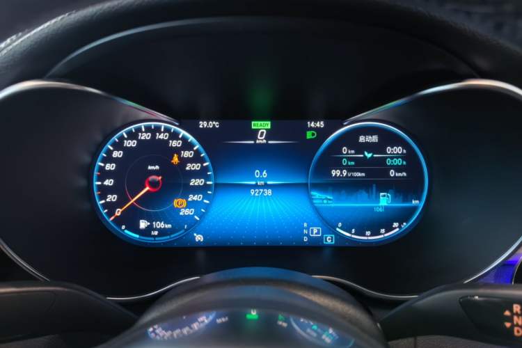 Used Mercedes-Benz C-Class 2021 C 260 L Sport Edition Star Collection Instrument Cluster
