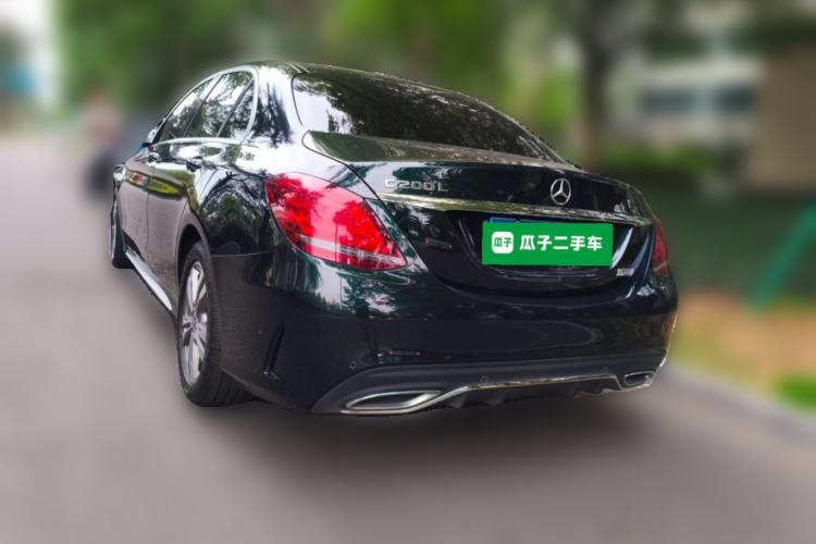 Used Mercedes-Benz C-Class 2021 C 200 L Fashion Edition Sport Version Rear Left 45 Deg