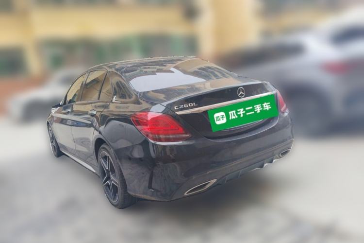 Used Mercedes-Benz C-Class 2021 C 260 L Sport Edition Star Collection Rear Left 45 Deg