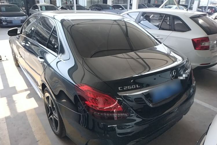 Used Mercedes-Benz C-Class 2021 C 260 L Sport Edition Star Collection Rear Left 45 Deg