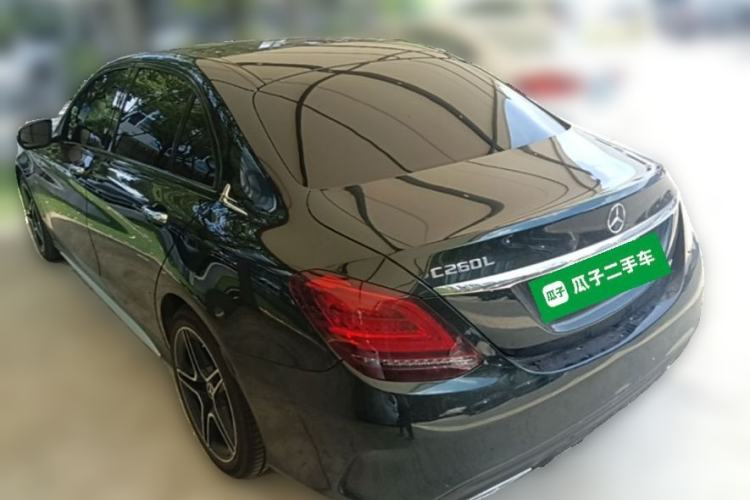Used Mercedes-Benz C-Class 2021 C 260 L Sport Edition Star Collection Rear Left 45 Deg