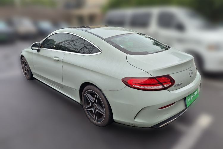 Used Mercedes-Benz C-Class 2021 C 260 Coupe Rear Left 45 Deg