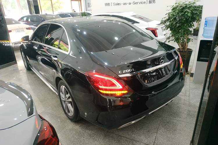 Used Mercedes-Benz C-Class 2021 C 200 L Fashion Edition Sport Version Rear Left 45 Deg