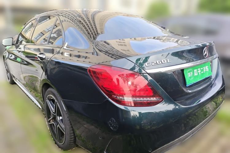 Used Mercedes-Benz C-Class 2021 C 260 L Sport Edition Star Collection Rear Left 45 Deg