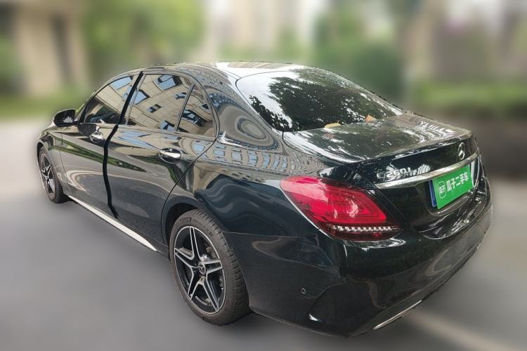 Used Mercedes-Benz C-Class 2021 C 260 L Sport Edition Star Collection Rear Left 45 Deg