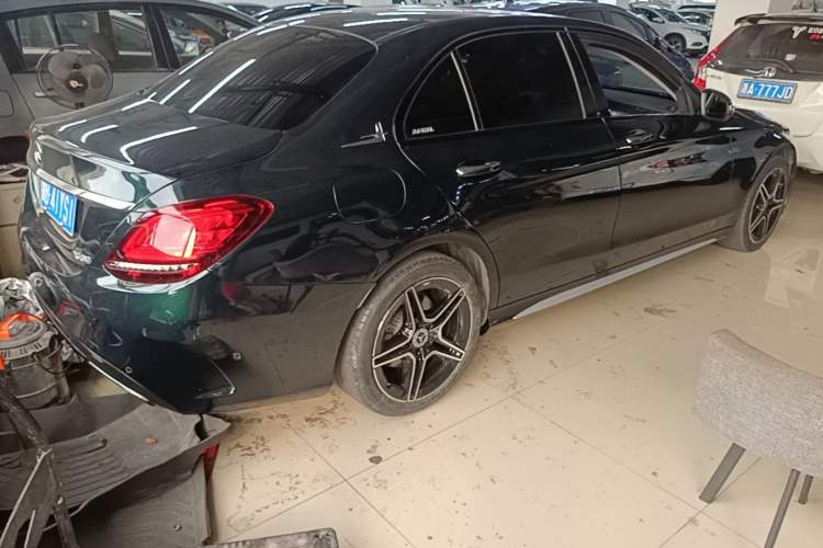 Used Mercedes-Benz C-Class 2021 C 260 L Sport Edition Star Collection Rear Right 45 Deg
