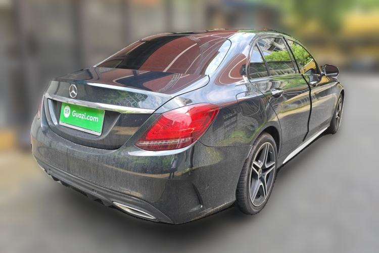 Used Mercedes-Benz C-Class 2021 C 260 L Sport Edition Star Collection Rear Right 45 Deg