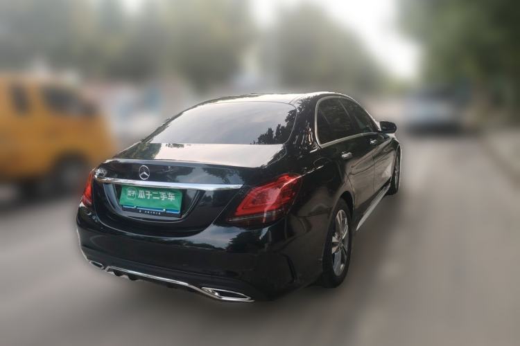 Used Mercedes-Benz C-Class 2021 C 200 L Fashion Edition Sport Version Rear Right 45 Deg