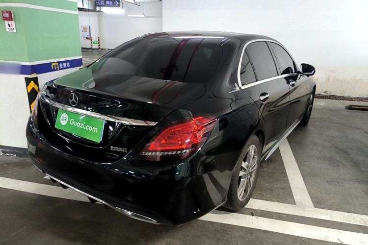 Used Mercedes-Benz C-Class 2021 C 200 L Fashion Edition Sport Version Rear Right 45 Deg