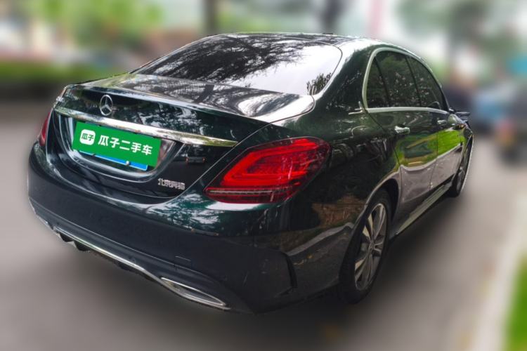 Used Mercedes-Benz C-Class 2021 C 200 L Fashion Edition Sport Version Rear Right 45 Deg