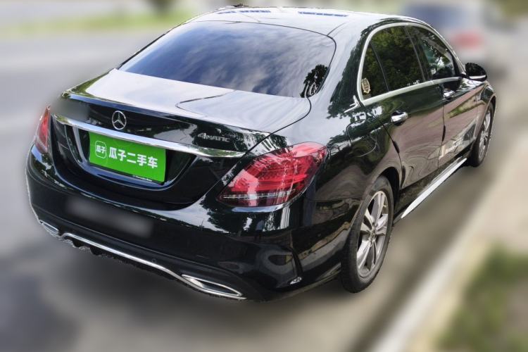 Used Mercedes-Benz C-Class 2021 C 200 L Fashion Edition Sport Version Rear Right 45 Deg